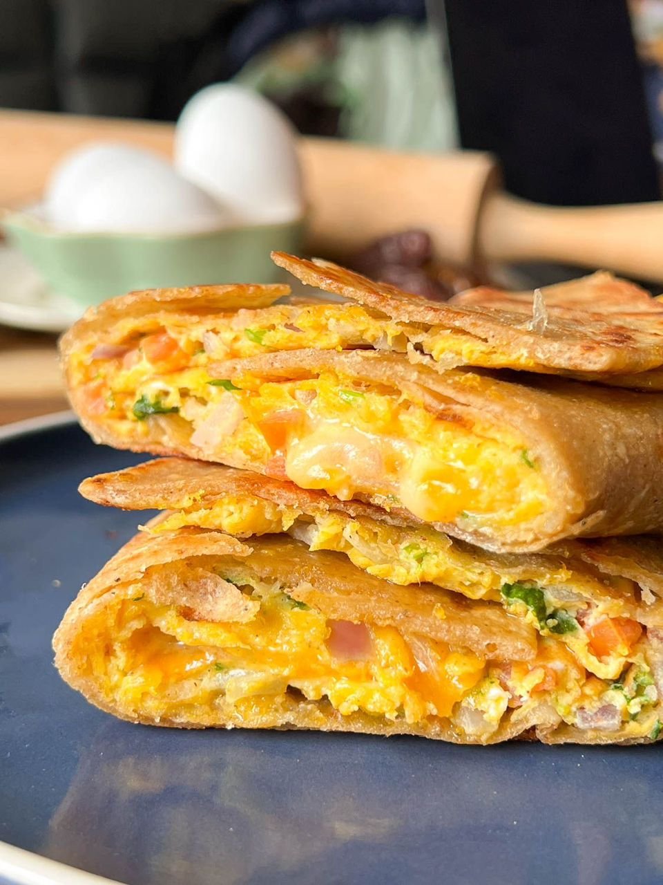 CHAPATI OMELET WRAP